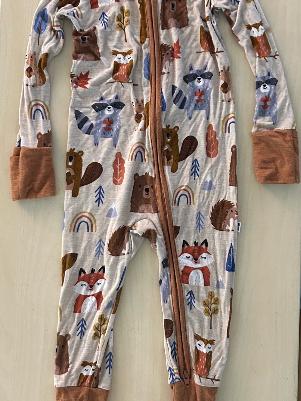 Little Sleepies Woodland Animals Zippie